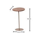 MESA DE APOIO PROVINCIA BOTANIC 51,5 CM COR:CANELLA/CHAMPANHE REF:PA2300251