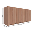 AEREO MOVEIS SUL LOUISE 1,20 NOGAL MANCHESTER REF.: 5151 NOG