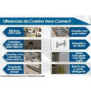 AEREO HENN CONNECT CANTO OBLIQUO 2 PORTAS DUNA/CRISTAL REF.: C57-35