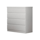 COMODA NOVO HORIZONTE VALORE 4 GAVETAS COR: BRANCA 23 REF.: 1019364