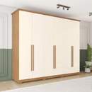 ROUPEIRO HENN LEBLON 6 PORTAS COR: NATURE/OFF WHITE REF.: D327-127