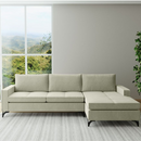 ESTOFADO BURITI SEVILHA COM CHAISE 2,40X1,45 CHAISE OLHANDO DE FRENTE LADO DIREITO CLASSE AACOD:345