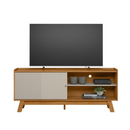 RACK LINEA BRASIL AURUN COR NATURALE / OFF WHITE 1,60 MTS