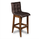 BANQUETA ESTILO MOVEIS MALU (ALTA) CAPUCCINO TECIDO FACTOR CAFE REF.: 73