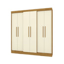 ROUPEIRO MOPAR FLORIDA 6 PORTAS E 2 GAVETAS COR: FREIJO/OFFF WHITE ALT2,16 X LARG2,07 X PROF 0,45