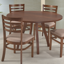 MESA IAGO MATTE JULIA REDONDA 1,20 DIAMETRO IMBUIA REF.: 1.01.070