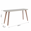 APARADOR IMCAL ZURY SDT OFF WHITE COD.: 765