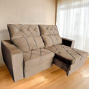 ESTOFADO NASALAH AAUSTIN 2,00 MTS TECIDO GRUPO COR: 103 CAPUCCINO