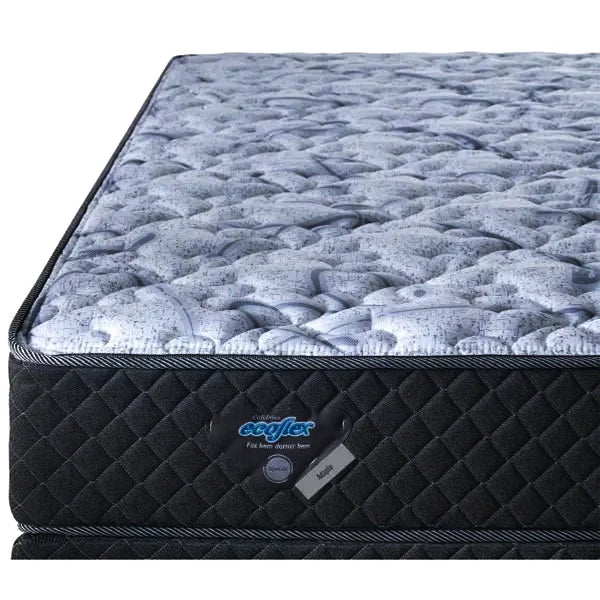 COLCHÃO ECOFLEX ADAPTO COM MOLAS ENSACADAS 0,88X1,88X0,23 - SOLTEIRO