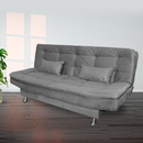 SOFA CAMA MATRIX SALOME LINHO CINZA