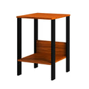 MESA DALLA COSTA F14 JPF AUXILIAR INDUSTRIAL 40X44 CM COR: FREIJO/PRETO