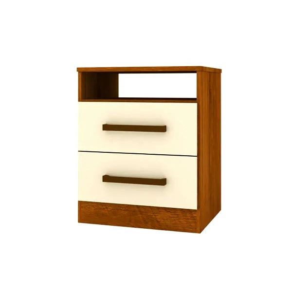 MESA DE CABECEIRA MOPAR MILÃO COR: FREIJO/OFF WHITE