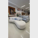 ESTOFADO SOLAR MOVEIS PROENÇA 2,51 BRAÇO ESQUERDO MTS REF.: 2954 1 LUGAR + RECAMIER COR 13038