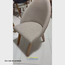 POLTRONA MADETAL GRECIA ESTOFADA COR MEL TECIDO COR 060 - B500 - IMPERMEAVEL